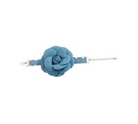 Zambuph Bracelet Bracelet Femme DIY À Breloques Déclaration De Mode De Fête Pour Des Occasions Élégantes Et Un Usage Quotidien À Fleurs Bleues À Porter Quotidiennement