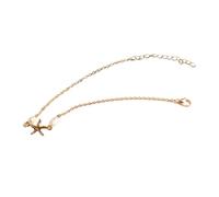 Zambuph Bracelets de Cheville en Alliage de Perles Sea Star Fashion Bracelets Cheville pour Filles Femmes, Or