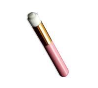 Zambuph Brosse de nettoyage Portable brosse à points noirs Kit de nettoyage du visage léger Extensions cils outil suppression des accessoires maquillage, Tête convexe rose