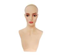 Zambuph Buste de mannequin multifonctionnel pour perruques, bijoux, foulards, présentoir pour la vente au détail, la cosmétologie, la présentation personnelle d'accessoires