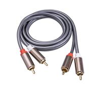 Zambuph Câbles 5MM adaptateur de prise résistant à l'usure séparateur de casque accessoires commutateur caméra vidéo pour la télévision CD, 1m