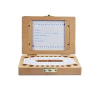 Zambuph cadeau pour les enfants, la boîte à dents de bébé avec cadre Photo est un moyen unique de célébrer les jalons l'enfant, facile à bois, Espagne