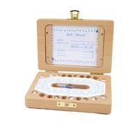 Zambuph cadeau pour les enfants, la boîte à dents de bébé avec cadre Photo est un moyen unique de célébrer les jalons l'enfant, facile à bois, Japonais