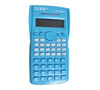 Zambuph Calculatrice Étudiants Ingénierie Fonction électrique Calcul Statistiques Mathématiques Portable Business Pattern Aléatoire, Bleu Ciel