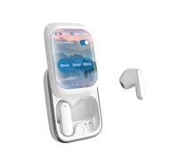 Zambuph Casque Bluetooth sans Fil Profitez d'une Longue durée de Vie de la Batterie Partout écran Tactile Goutte Casque Bluetooth ABS, Argent