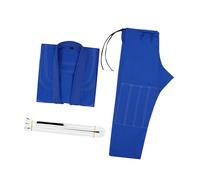 Zambuph Ceinture de Jiu-Jitsu respirante, confortable et légère, kimono de tournoi, équipement grappling pour enfants, kimono tournoi Jiu-Jitsu brésilien, Bleu, A1