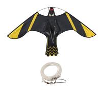 Zambuph cerf-Volant Aigle pour effrayer Les Oiseaux, Indispensable pour Les jardiniers et Amateurs de Plein air. en Nylon pour la Ferme. Effaroucheur d'oiseaux.