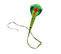 Zambuph Cerf-Volant en Fibre de Verre Portable Forme Animale Longue Queue activité de Plein air Jardin Cour Jouet Cadeaux Festival noël, 8m