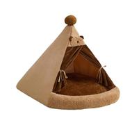 Zambuph Cette Tente-Grotte Auto-chauffante pour Chat crée Un Espace de Couchage Douillet idéal pour Faire la Sieste en Automne et en Hiver, mais Convient