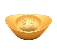 Zambuph Charmant Lingot Chinois décoratif à Poser sur Une Table, créant Une atmosphère de Richesse et de prospérité pour la Maison, Le Bureau et Statue décorative pour, Style A