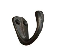 Zambuph Cintre mural en laiton pour vêtements, écharpe, chapeau, manteau, sac, support de rangement, crochet à serviette, organisateur de cuisine domestique Vintage, Noir antique