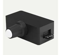 Zambuph Contrôleur de vitesse PWM à bouton réglable, 4 broches, haute puissance, portable, pour ventilateurs et projets de bricolage. Finition haut gamme. Régulation la vitesse du ventilateur,