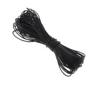 Zambuph Cordon ciré pour la création de bijoux, 1 mm d'épaisseur, idéal pour la confection d'attrape-rêves, de décorations murales et autres objets décoratifs. Cordon en coton ciré, en cuir,