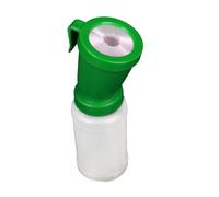 Zambuph Cuillère à trayons portable réutilisable et efficace pour moutons et chèvres. Gobelet de trempage des trayons pour vaches, empêchant le reflux. 300 ml de solution, Vert, 20.5 x 7 cm