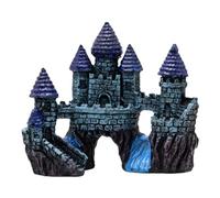 Zambuph Décoration d'aquarium en Forme de château réaliste : Un château Qui Rend Votre Aquarium Unique et stimule l'imagination et l'intérêt, StyleC
