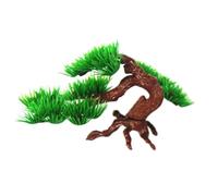 Zambuph Décorez Votre Aquarium avec Une Superbe Plante en Plastique et Un Sapin Artificiel Plus Vrai Que Nature ! Apportez Couleur et caractère à Votre Aquarium. Plantes sous-Marines, Ornement, Faux