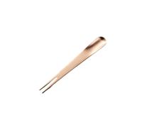 Zambuph Désert Fourchette Cuillère Fruits Glace Gâteau Double Usage Remuer Outil En Acier Inoxydable Vaisselle Couverts pour Barre De Mariage, Or rose