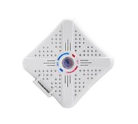 Zambuph Déshumidificateur à air réutilisable à séchage avec indicateur de séchage visible et maintien d'un faible taux d'humidité. Blanc. Mini déshumidificateur recyclable avec billes de