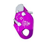 Zambuph Dispositif d'assurage à Corde Professionnelle Plaque de gréement Arbres Pratiques Cordes d'escalade Harnais de Contre Les Chutes pour l'alpinisme, Mauve