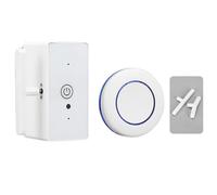 Zambuph Dispositif de contrôle d'éclairage intelligent sans fil et facile à utiliser. Télécommande intelligente ABS pour éteindre les lumières, embonpoint