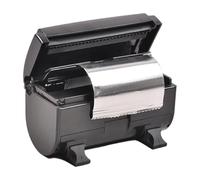 Zambuph Distributeur de découpe de papier aluminium pour cuisine et salon beauté. Matériaux durables et résistants Pour aux hautes températures. Facile à utiliser. Ne nécessite pas ciseaux.