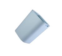 Zambuph Dites adieu Pour aux fuites d'ordures avec cette poubelle de recyclage poubelle minimaliste poubelles d'extérieur domestique en ABS, bleu, 12L