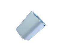 Zambuph Dites adieu Pour aux fuites d'ordures avec cette poubelle de recyclage poubelle minimaliste poubelles d'extérieur domestique en ABS, bleu, 8L