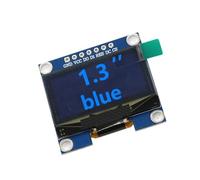 Zambuph Écran LED Dispositif d'affichage haute définition Installation pratique Modules d'affichage Écran à éclairage automatique Module OLED, Bleu