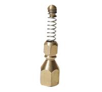 Zambuph Embout de tuyau d'arrosage en laiton durable. Cet embout de tuyau d'arrosage efficace est idéal pour déboucher les canalisations intérieures et extérieures. Jet d'eau haute pression.