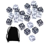 Zambuph Ensemble de 24 dés polyédriques pour Jeux de rôle à Monter soi-même. Apprenez en Vous Amusant avec ce Jeu société D6 ! Idéal pour l'apprentissage des mathématiques, Les Jeux rôle et