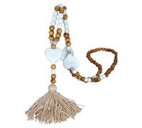 Zambuph Ensemble de colliers à pampilles élégants - Ajoutez une touche de glamour à votre tenue Collier chaîne romantique Ensemble colliers chaîne Ligne lisse, Cœur