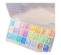 Zambuph Ensemble de peinture à l'aquarelle changeante forestière, pour les amoureux de la Nature, ABS, peinture à l'eau changeante, forestière, B