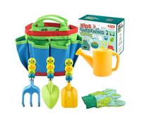 Zambuph Ensemble d'outils de Jardinage pour Enfants Facile à Assembler. | jardinage durables et portables. Outils réalistes pour un stimulant pour les enfants. Petit et portable.