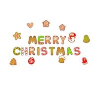 Zambuph Ensemble magnétique de style de vacances, arbres noël, rennes, père noël, ABS, autocollants magnétiques sur le thème, Etc, tapez+4