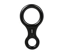 Zambuph Escalade Descendeur Descente Assurage Huit Anneaux en Alliage D'aluminium Portable Poche Sécurité Gréement Ralentir Protecteur