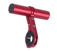 Zambuph Extension de guidon de vélo route barre poignée Extension compteur vitesse téléphone portable Double support adaptateur pièces étendues cyclisme, Bleu, Fibre carbone