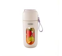 Zambuph Extracteur de jus portable à douze lames en acier,violet | fil, gobelet à jus rechargeable, extracteur de portatif pour les voyages