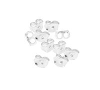 Zambuph Fermoirs de boucles d'oreilles en argent sterling 925, souples, en forme de papillon, apprêts rechange pour boucles d'oreilles, bouchons d'oreilles argent sterling.