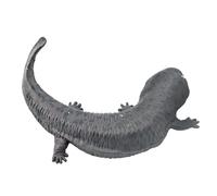 Zambuph Figurine de Salamandre, Jouet pour Enfants de 3 Ans et Plus, représentant Un Animal pour Sauvage (Marron), Gris, 7.2 x 6.5 x 2 cm
