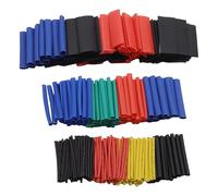 Zambuph Gaines thermorétractables à Code Couleur, kit de Gaines isolantes rétractables pour l'identification et la réparation des systèmes électriques, Format, Emballage en, 560 pièces