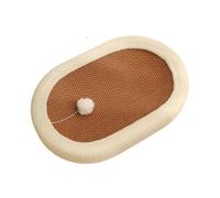 Zambuph Gamelle pour Chat, lit Douillet pour Chat, Tapis à griffer pour l'intérieur et l'extérieur, répondant pour aux Besoins naturels de griffage des Chats, lit de Repos ondulé pour l'intérieur et