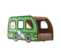 Zambuph Griffoir en Carton résistant pour Chat offrant Un Espace pour Faire Ses Griffes et se Tout en protégeant Les Meubles des dommages causés par Les Griffes de, Bus