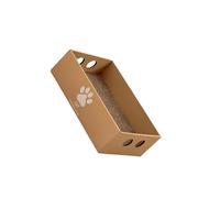 Zambuph Griffoir pour Chat, Format, en Carton, Style Lounge, mobilier Ergonomique, Tapis à griffer résistant à l'usure, pour Chats d'intérieur, Style B
