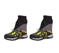 Zambuph Guêtres de Neige Anti-saleté 20D Enduit de Silicone Plaid Anti-Rayures Conception Bande élastique Chaussures Confortables Housse, Noir