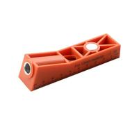 Zambuph Guide de perçage avec poinçon et échelle métrique pour le travail du bois. Idéal pour vos projets de menuiserie DIY. Ce guide perçage comporte des graduations métriques et graduées pour une