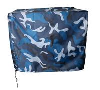Zambuph Housse de Moteur Hors-Bord Camouflage imperméable fabriquée avec Un Tissu Oxford Large compatibilité. Résistance UV Facile à Installer