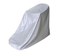 Zambuph Housse de vélo avec ourlet à cordon de serrage, pour le rangement en extérieur, offrant une Pour bonne Isolation la poussière pour tapis roulant, tissu Oxford , argent , 168x75x135cm