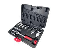 Zambuph Jeu de clés à cliquet flexibles, kit d'outils complet, outil multifonction pour la réparation automobile et la maison, clé à cliquet flexible interchangeable