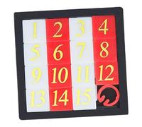 Zambuph Jeu de Puzzle Coulissant à Chiffres - Casse-tête et Jouet de Voyage pour Enfants - Développe la logique et Les capacités résolution problèmes - Outil d'apprentissage et activités