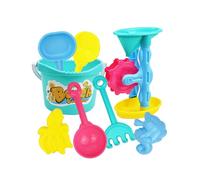 Zambuph Jouet de Plage Creuser Ensemble de Sable Couleur vive Longue durée exquise Lisse Pas bavures été Support Sol extérieur, 2211-A5